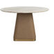 Bronwyn 48 X 29.75 inch Cream / Cognac Dining Table